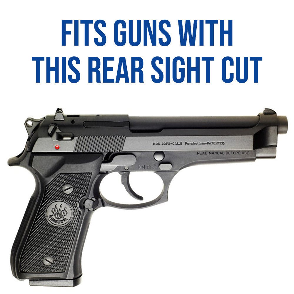 Beretta 92 Dovetail Mount for Burris FastFire, Docter - Evolution Gun Works