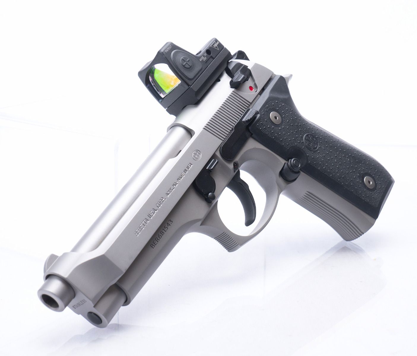 Beretta 92 Dovetail Mount for Trijicon RMR/SRO, Holosun 407c/507c - Evolution Gun Works