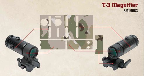 Camo Wrap for Sightmark T - 3 Magnifier - Sightmark