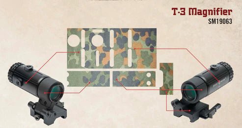 Camo Wrap for Sightmark T - 3 Magnifier - Sightmark