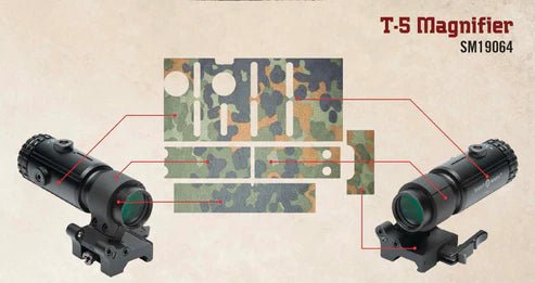 Camo Wrap for Sightmark T - 5 Magnifier - Sightmark