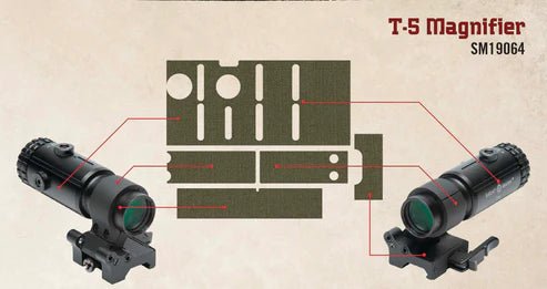Camo Wrap for Sightmark T - 5 Magnifier - Sightmark