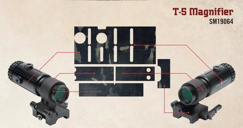 Camo Wrap for Sightmark T - 5 Magnifier - Sightmark
