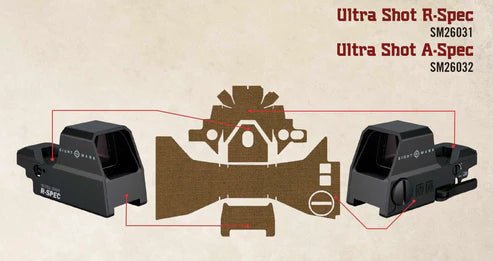 Camo Wrap for Sightmark Ultra Shot R - Spec / A - Spec - Sightmark