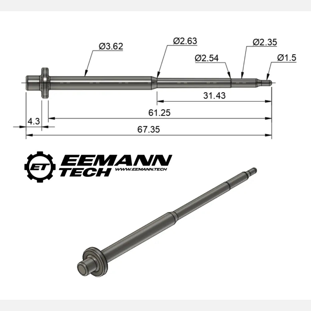 Competition Firing Pin for AR9 PCC - Eemann Tech