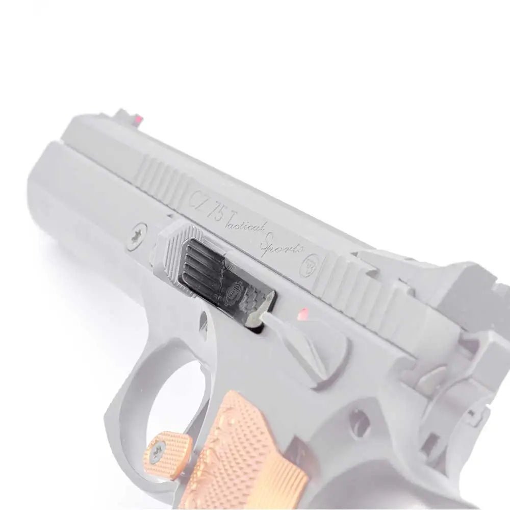 Competition Slide Stop with Thumb Rest for CZ Shadow 2 / CZ TS / CZ TS2 - Eemann Tech