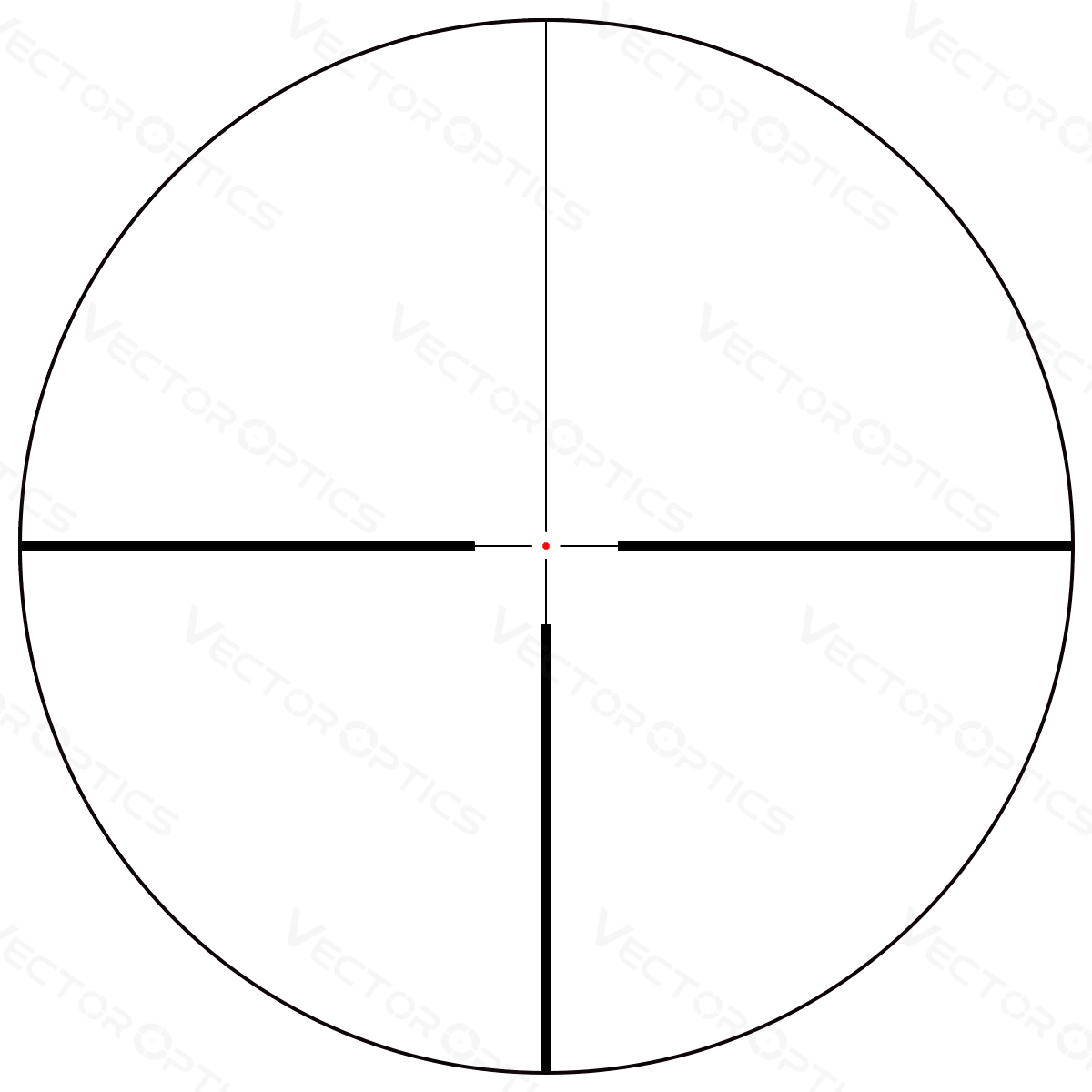 Continental x6 1.5-9x42 G4 Rifle Scope Hunting MPVO - Vector Optics