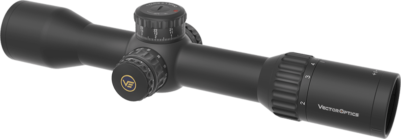 Continental x6 2-12x44 CTR HD FFP Rifle Scope - Vector Optics