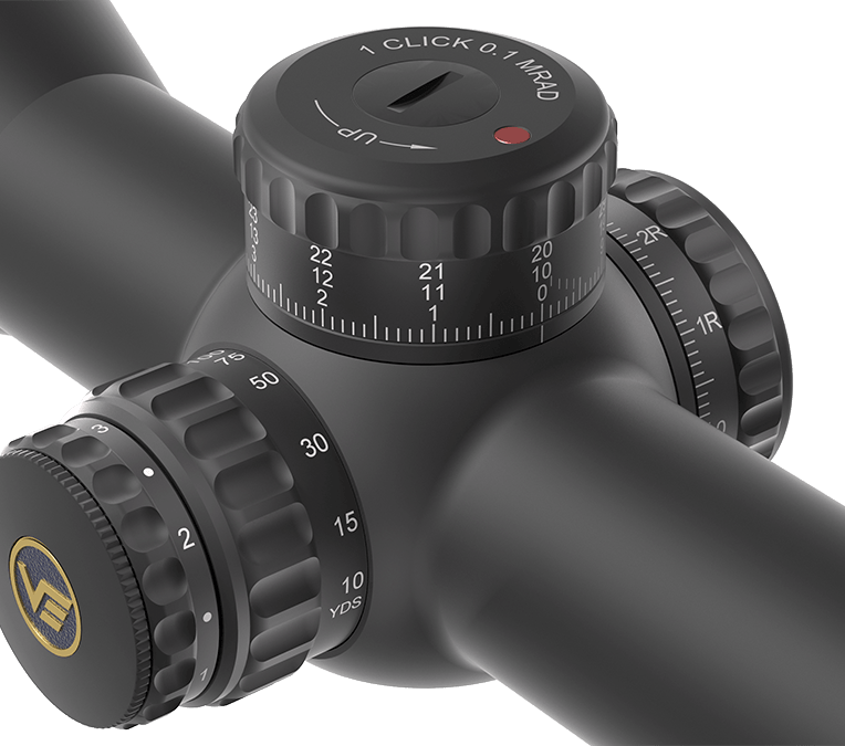 Continental x6 2-12x44 CTR HD FFP Rifle Scope - Vector Optics