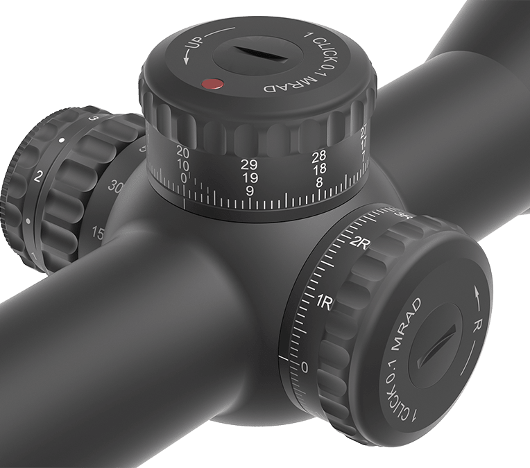 Continental x6 2-12x44 CTR HD FFP Rifle Scope - Vector Optics