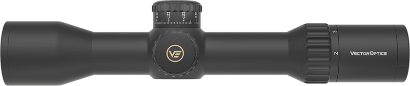 Continental x6 2-12x44 CTR HD FFP Rifle Scope - Vector Optics