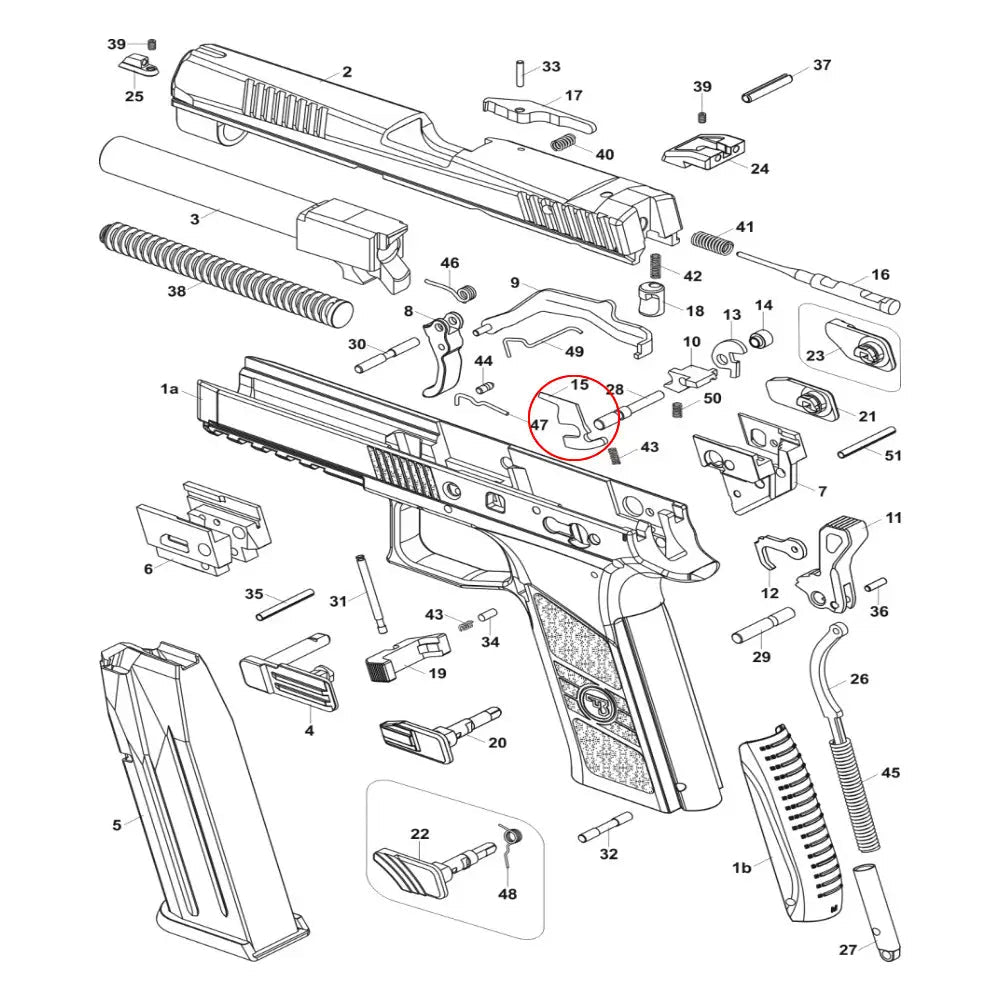 CZ P - 07 / P - 09 Ejector - CZ