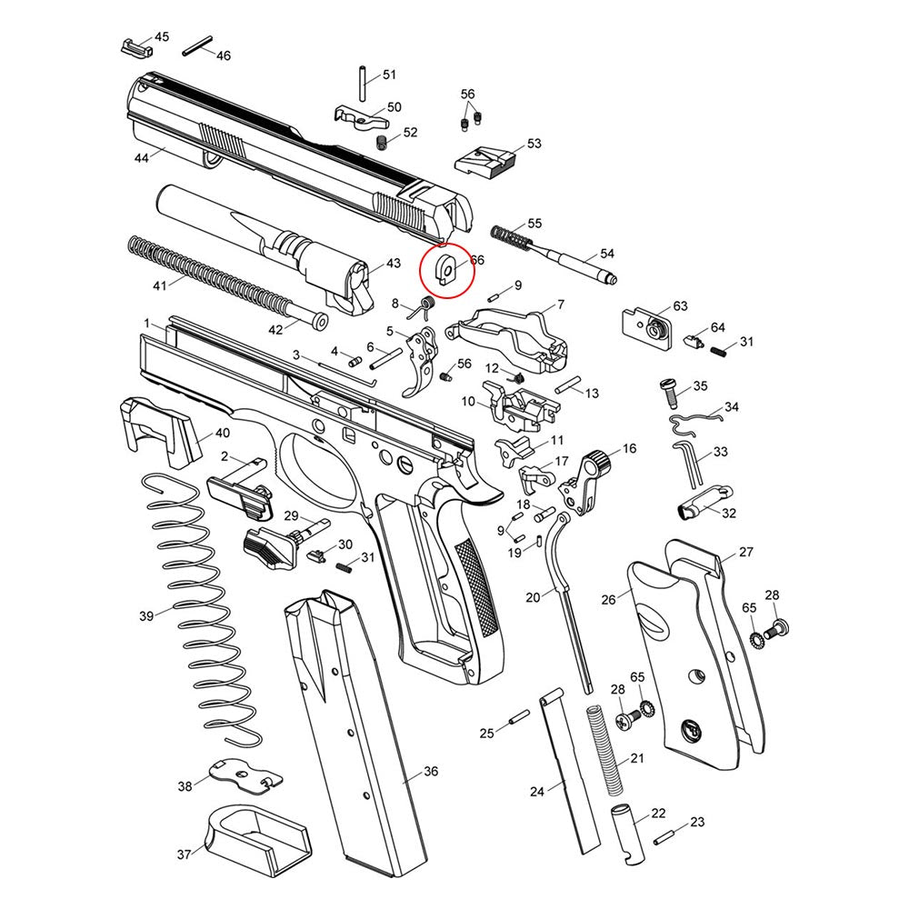 CZ SP - 01/Shadow Firing Pin Stop - CZ