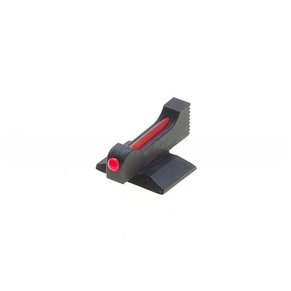 Front Sight for 1911/2011, Checkered with 1mm Fiber Optics Rod