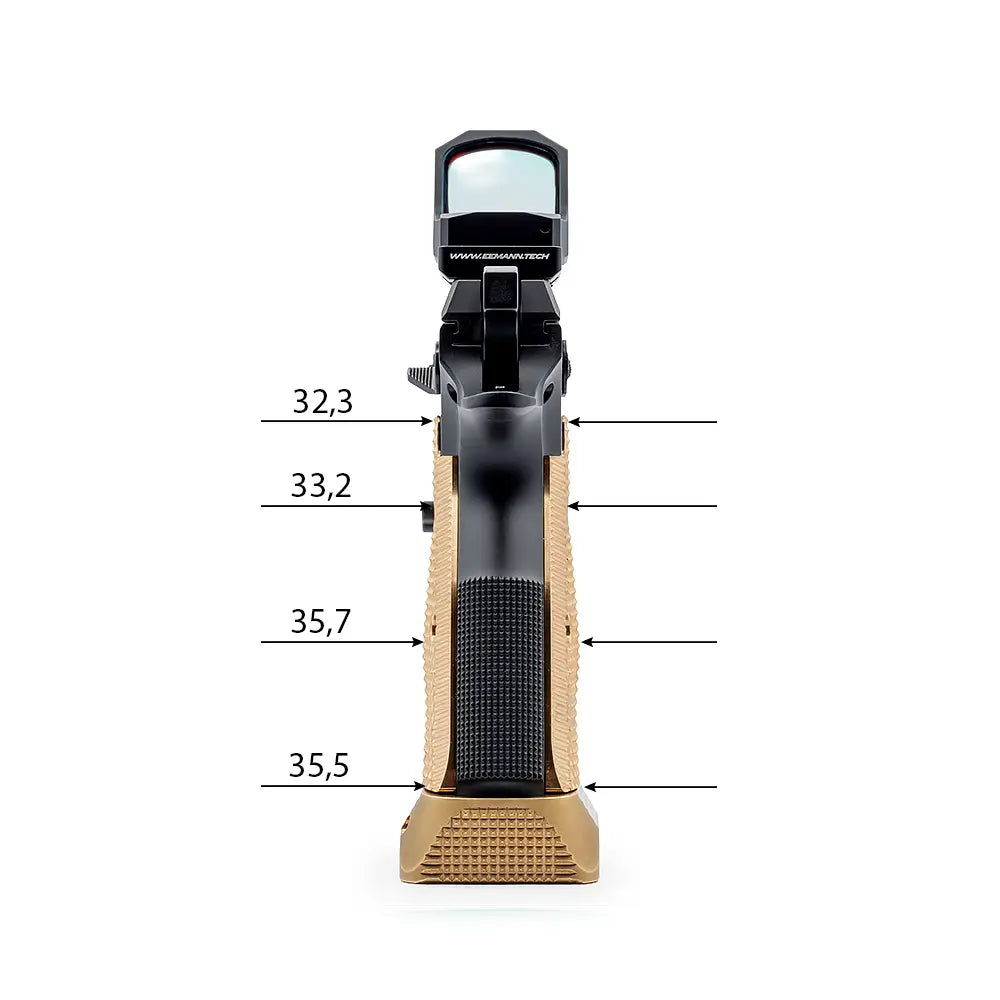 Eemann Tech Ultimate Brass Short Grips for CZ