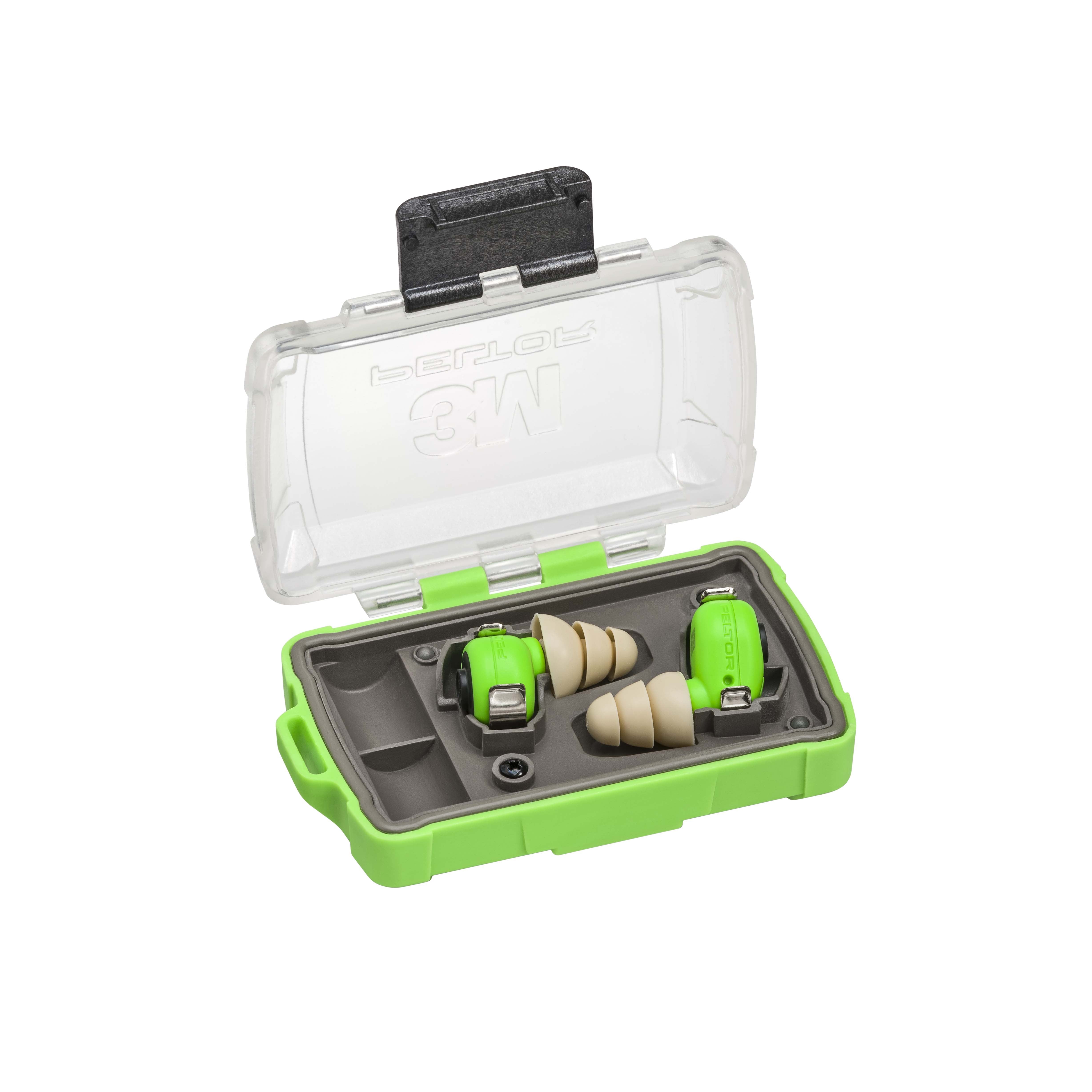3M Peltor Electronic Earplugs, Green, EEP-100 EU