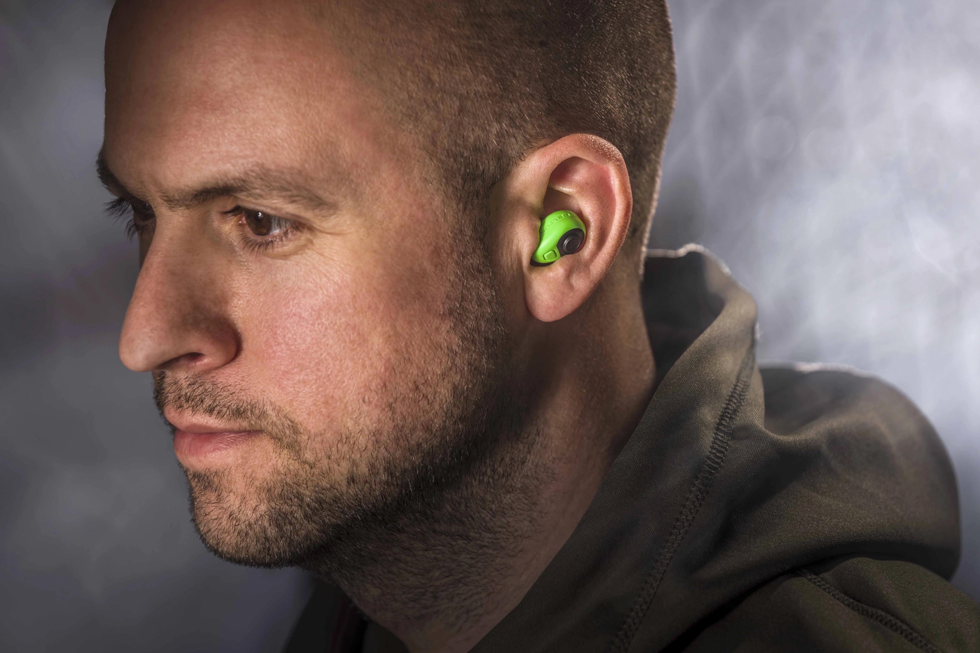 3M Peltor Electronic Earplugs, Green, EEP-100 EU