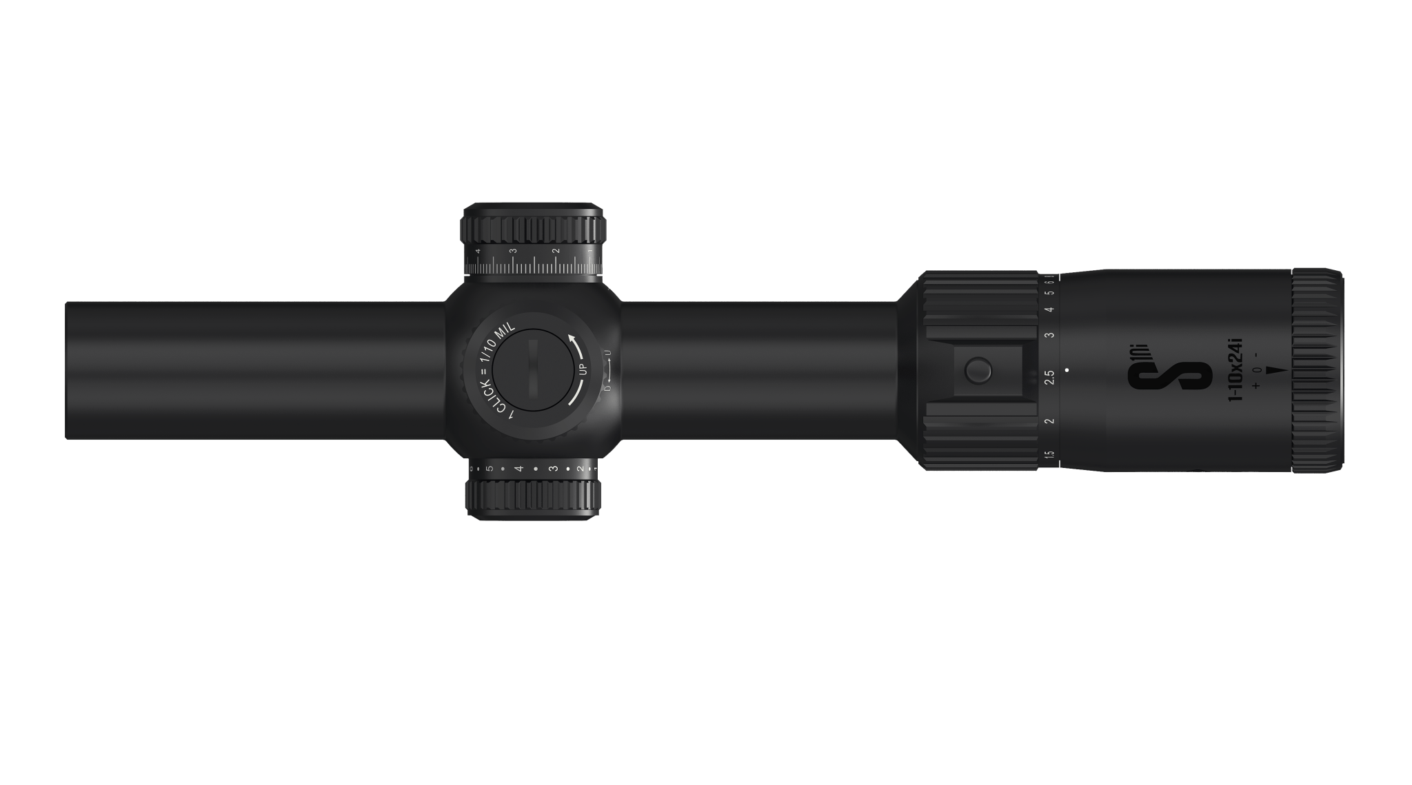 Endura S10i 1 - 10×24, SFP (MRAD), 25m Parallax Distance - Falcon Optical Systems