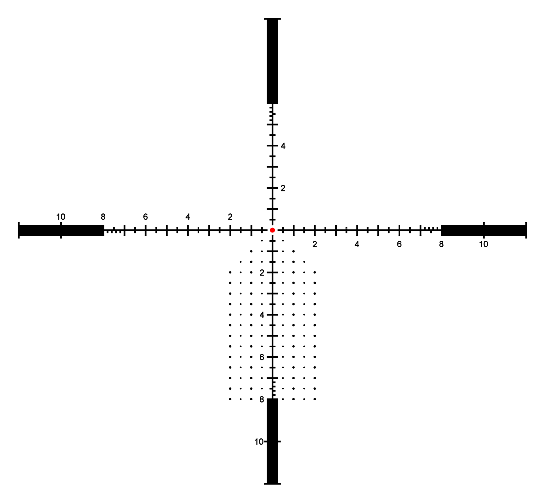 Endura S10i 1 - 10×24, SFP (MRAD), 25m Parallax Distance - Falcon Optical Systems