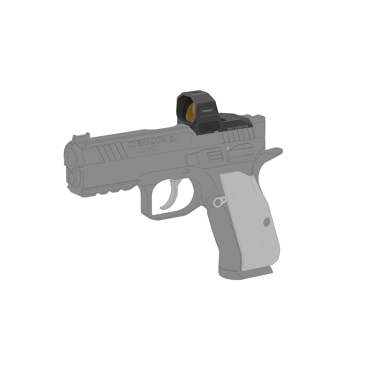 Frenzy FA 1x20x24 for CZ® P-10 / Shadow 2 OR - Vector Optics