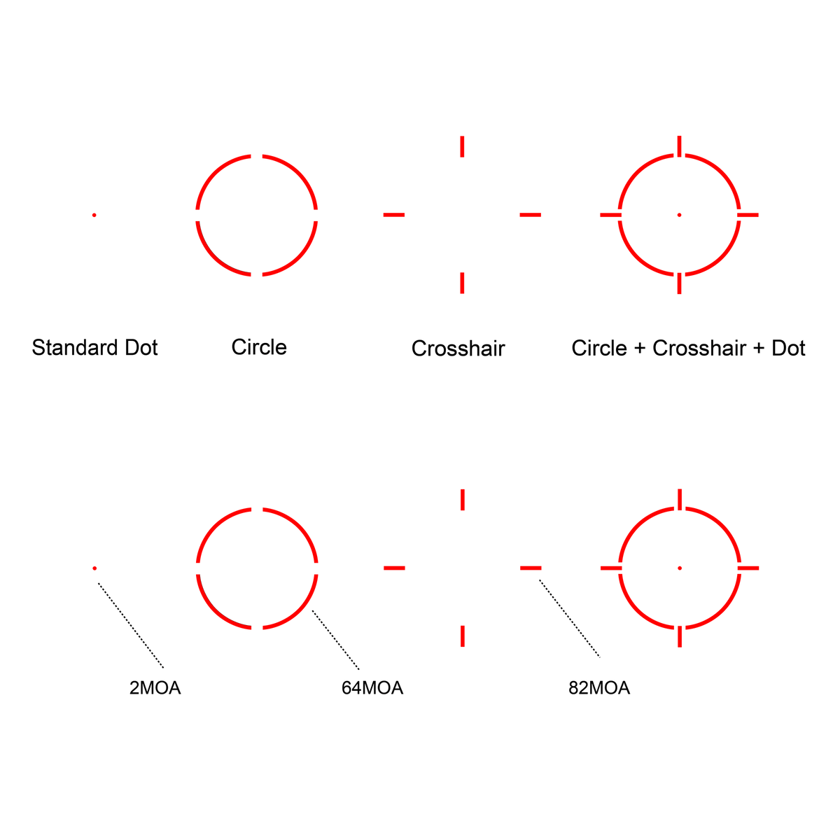 Frenzy FLEX 24x29 MRT Rødpunktsikte, Multi-Retikkel - Vector Optics