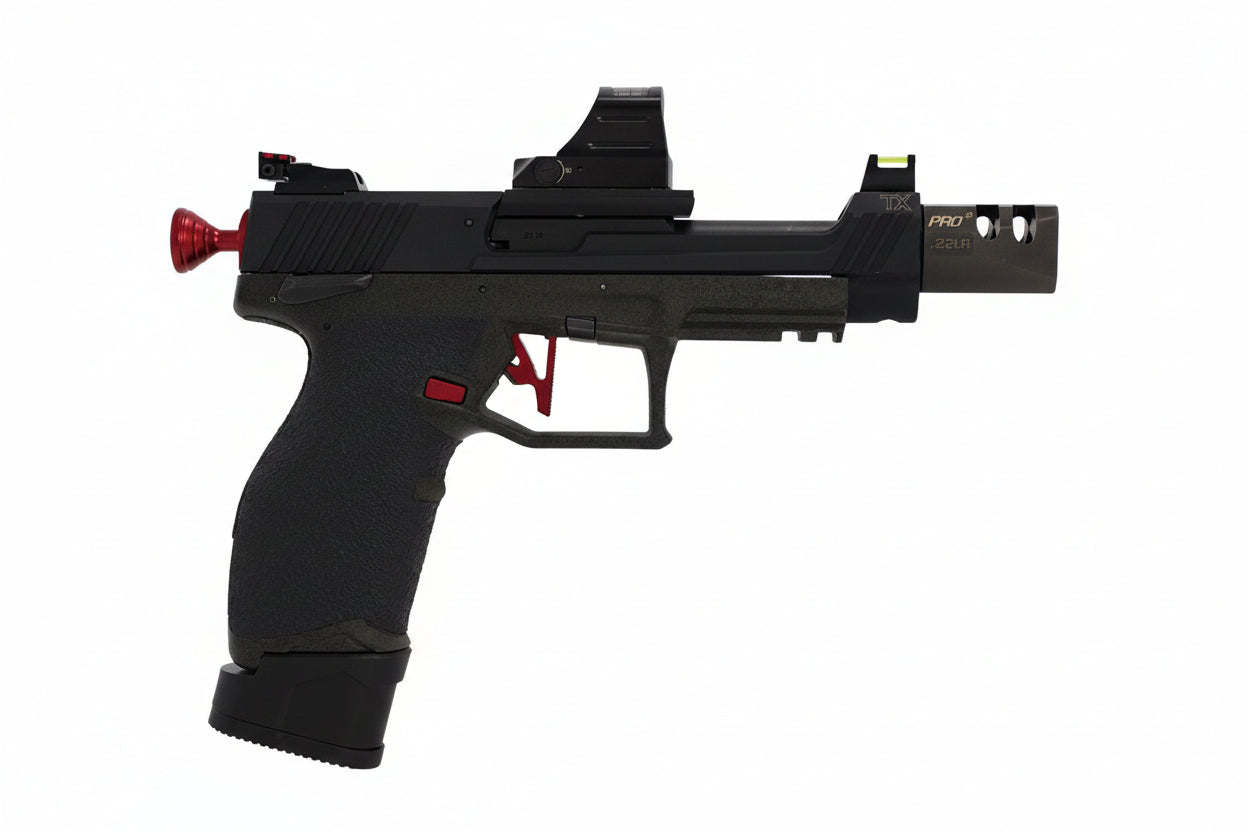 Game Changer PRO Squared Compensator for .22LR - Tandemkross