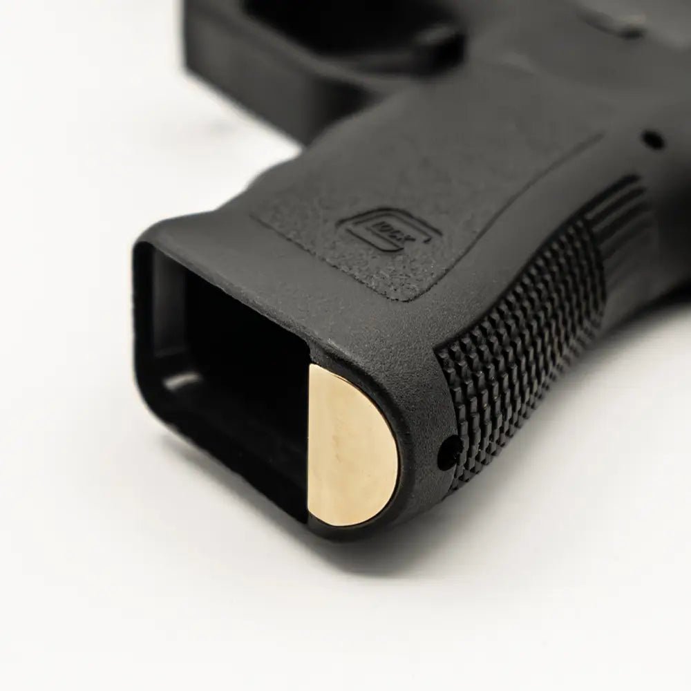 Heavy Brass Feed Grip Plug for Glock 17 Gen3 - Eemann Tech