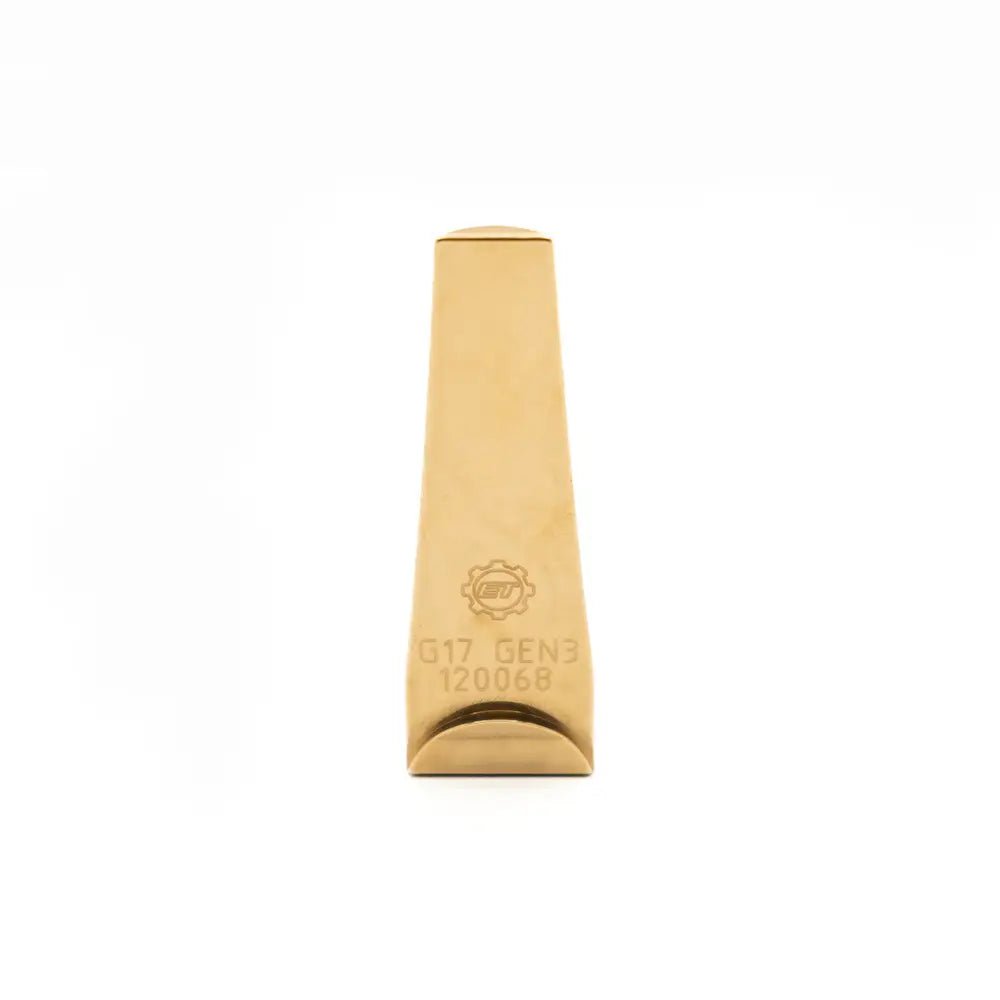 Heavy Brass Feed Grip Plug for Glock 17 Gen3 - Eemann Tech