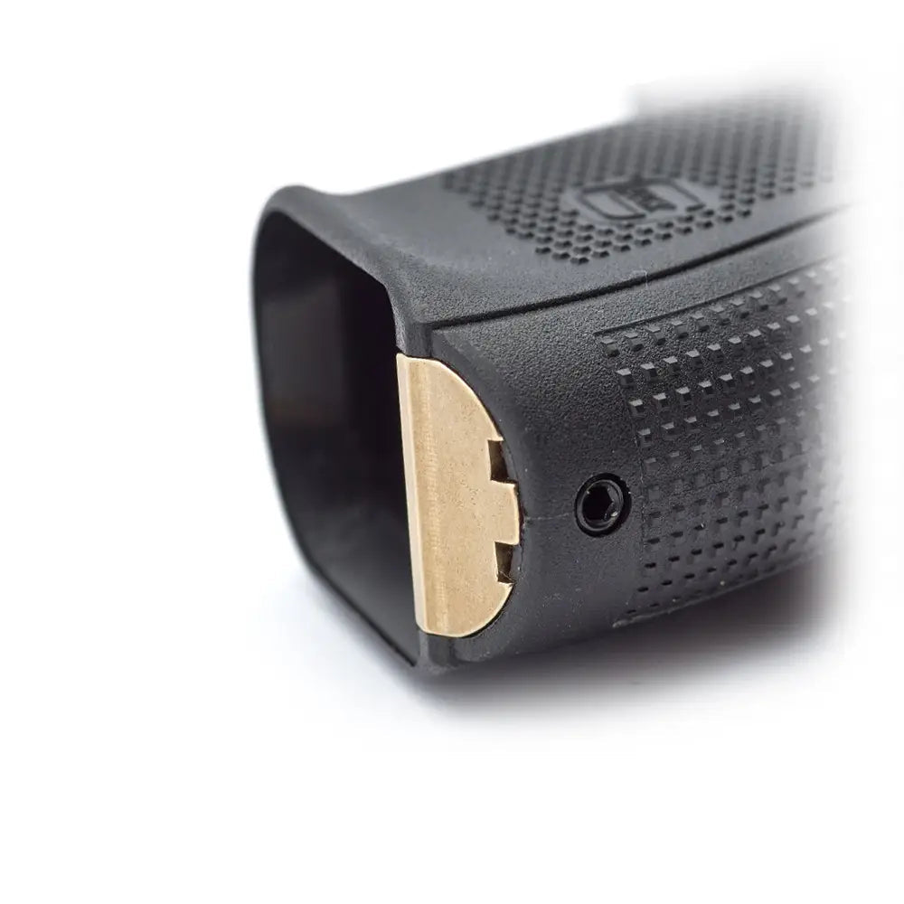 Heavy Brass Feed Grip Plug for Glock 17 Gen4/5 - Eemann Tech