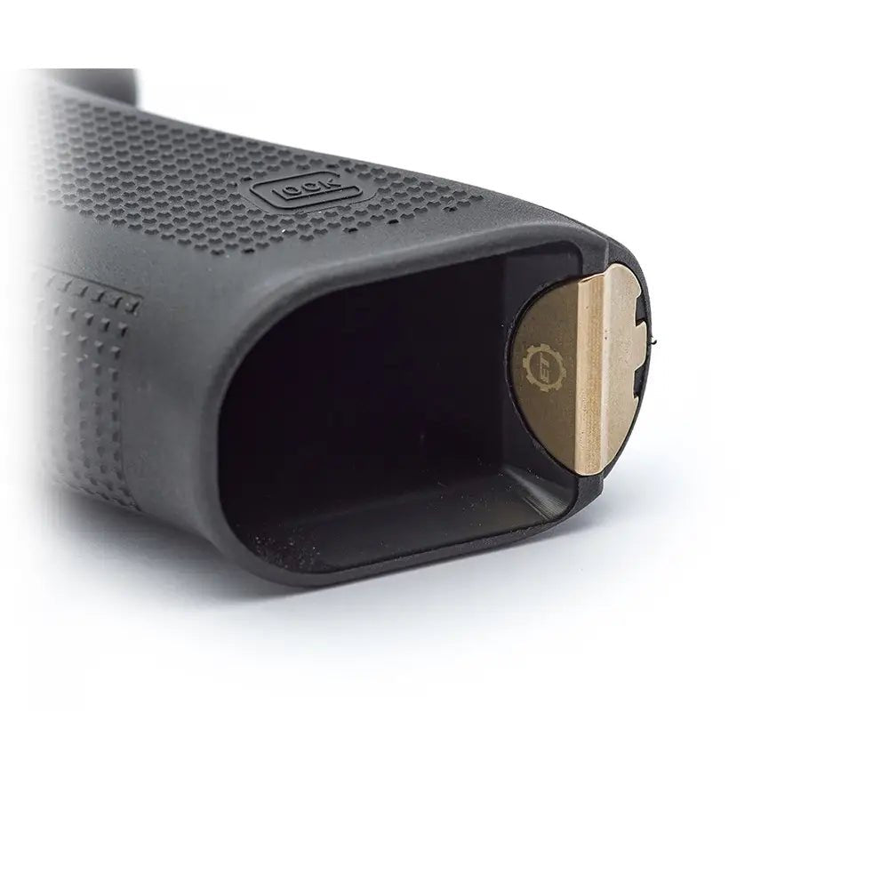 Heavy Brass Feed Grip Plug for Glock 17 Gen4/5 - Eemann Tech