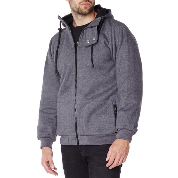 Cut-resistant hoodie with Kevlar®, Grey