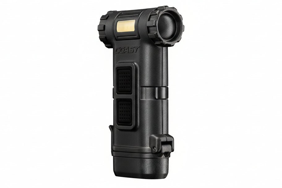 HX4 Lykt Dobbelfarge Hvit/Rød Clip - On, 120 lumen - Coast