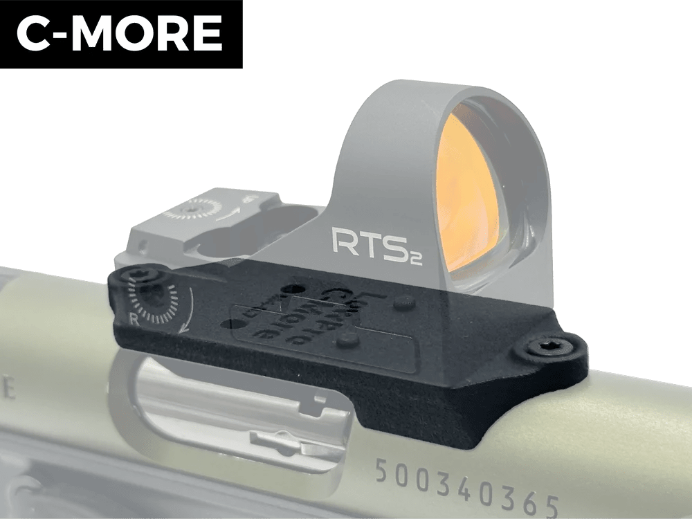 LowPro™ Nylon Lavprofil rødpunkt-feste for Ruger Mark III & IV - LowPro Mounts