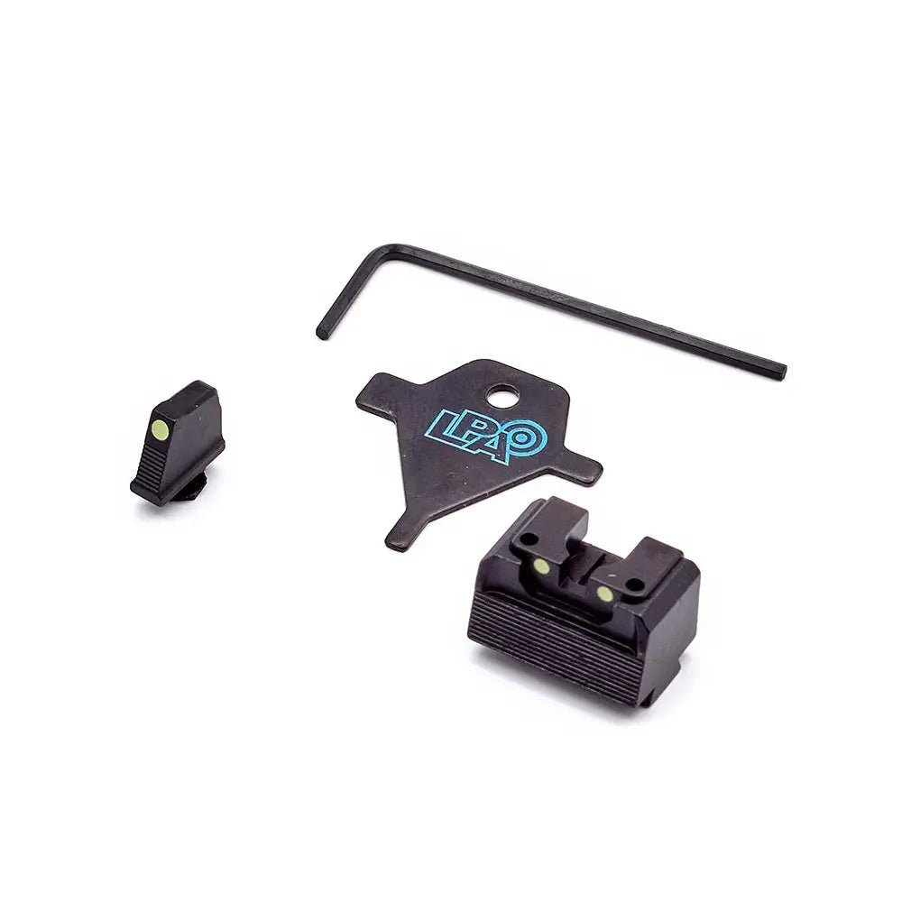 LPA RDL02WA Sight Set Luminova for Walther - LPA Ghilardi