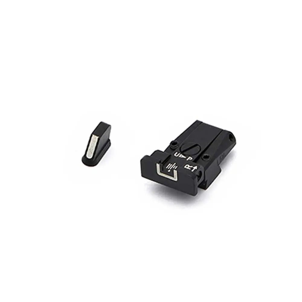 LPA SPR86CZ18 Justerbart Baksikte for CZ 75, 75B, 85, P07 Duty - LPA Ghilardi