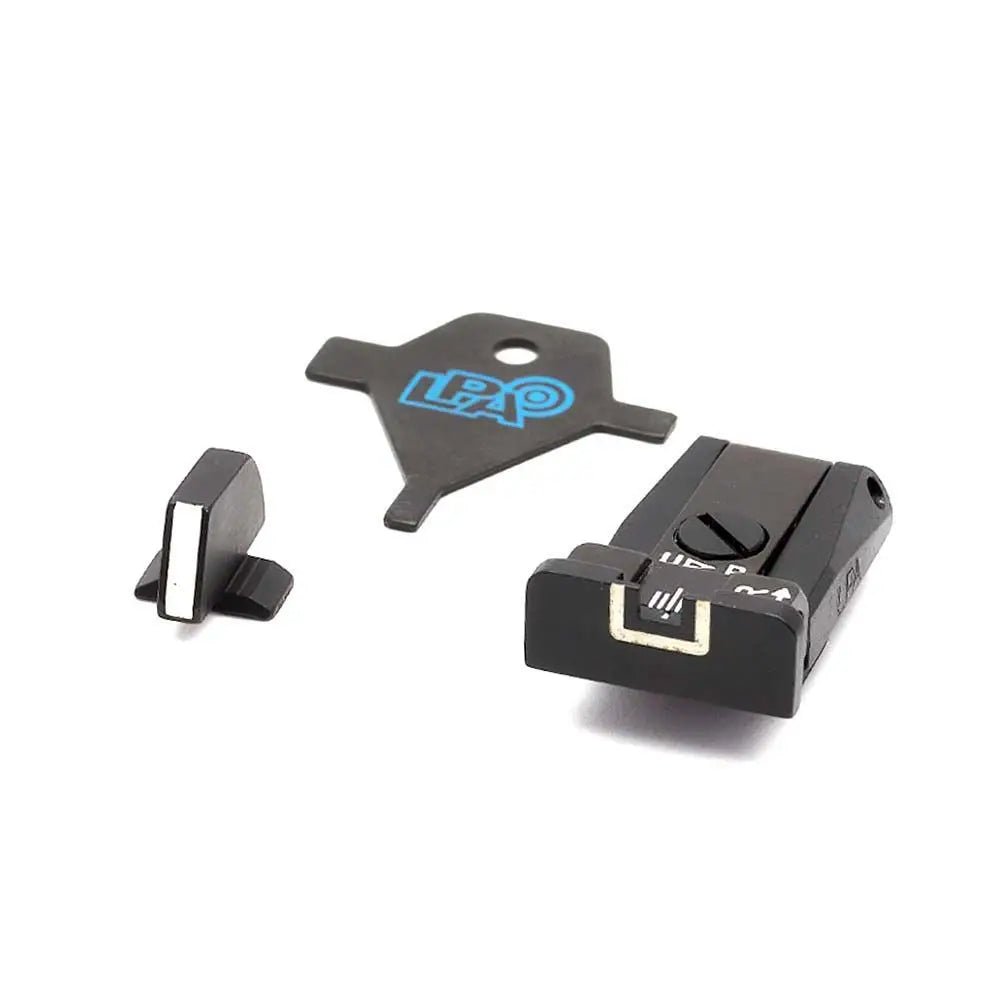 LPA SPR94BE18 Justerbart Baksikte for Beretta 8000 Cougar, 92A1, 98A1, M9A3, 90TWO - LPA Ghilardi