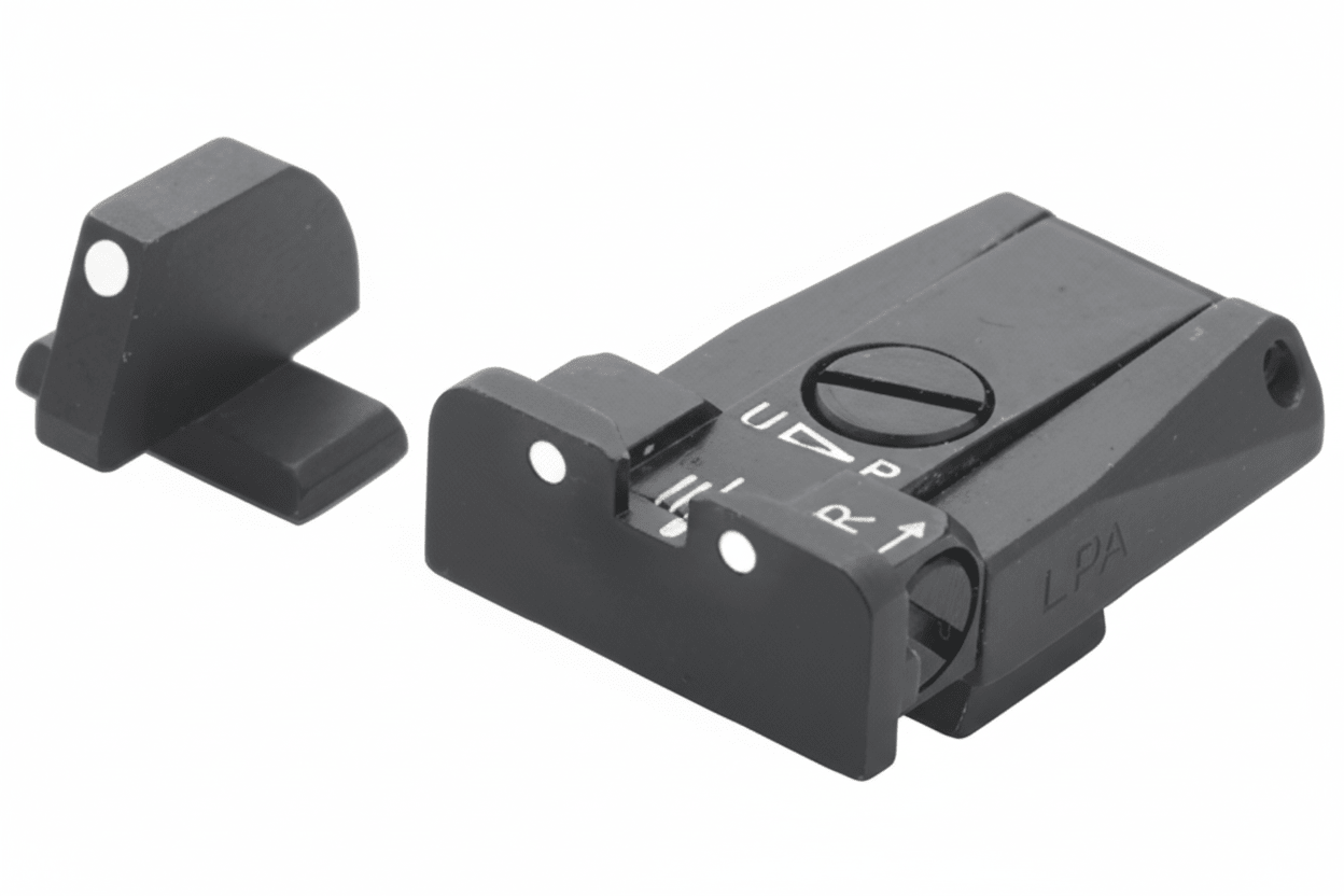 LPA SPR94BE30 Justerbart Baksikte for Beretta 8000 Cougar, 92A1, 98A1, M9A3, 90TWO - LPA Ghilardi