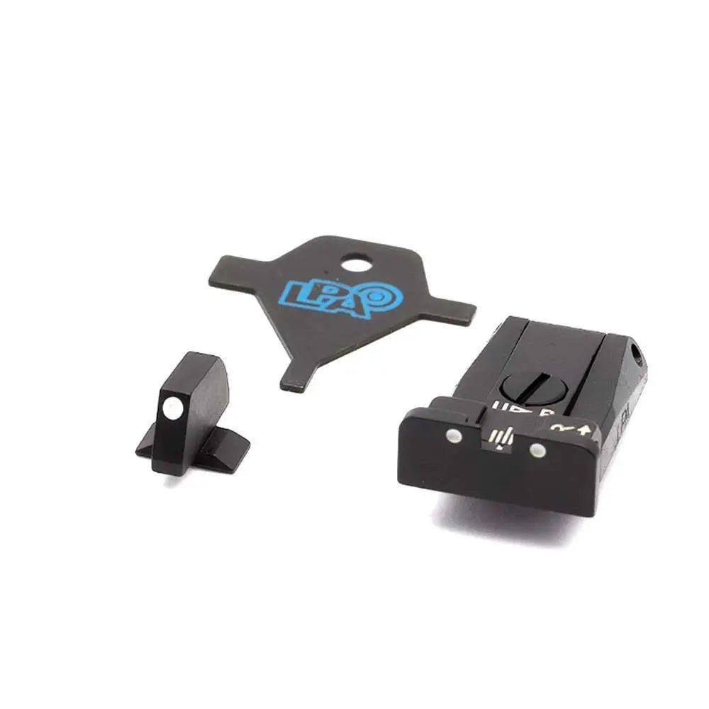 LPA SPR94BE30 Justerbart Baksikte for Beretta 8000 Cougar, 92A1, 98A1, M9A3, 90TWO - LPA Ghilardi