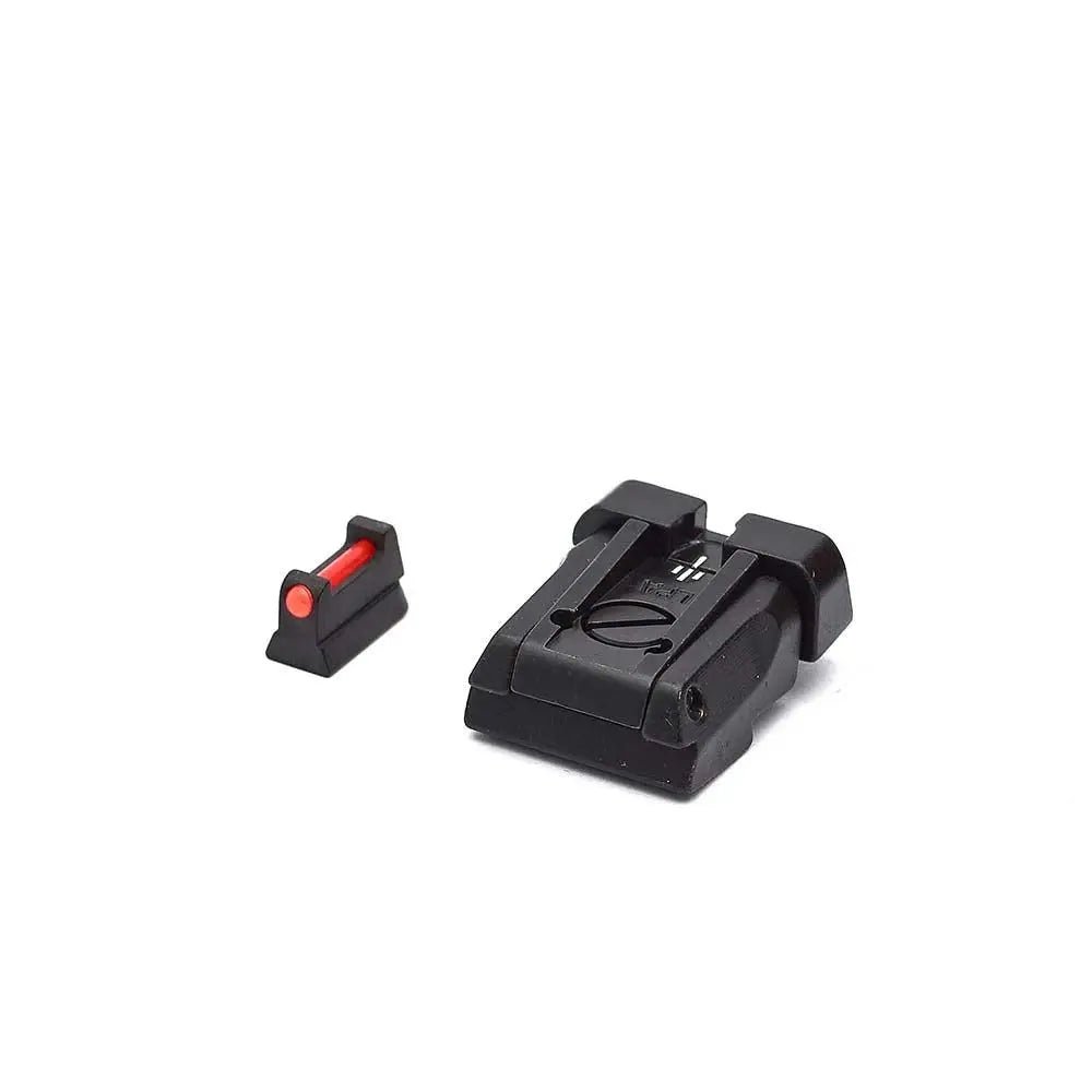 LPA SPS06CZ6F Justerbart Sikte med Fiberoptisk Front for CZ SP01/Shadow 2 - LPA Ghilardi