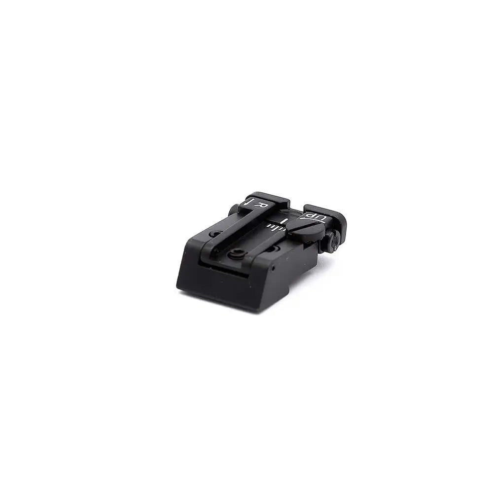 LPA TPU87BZ30 Adjustable Rear Sight for CZ P - 10 med Hvite Prikker - LPA