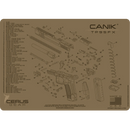 ProMat - CANIK TP9 SFX Schematic Handgun Mat - Cerus Gear