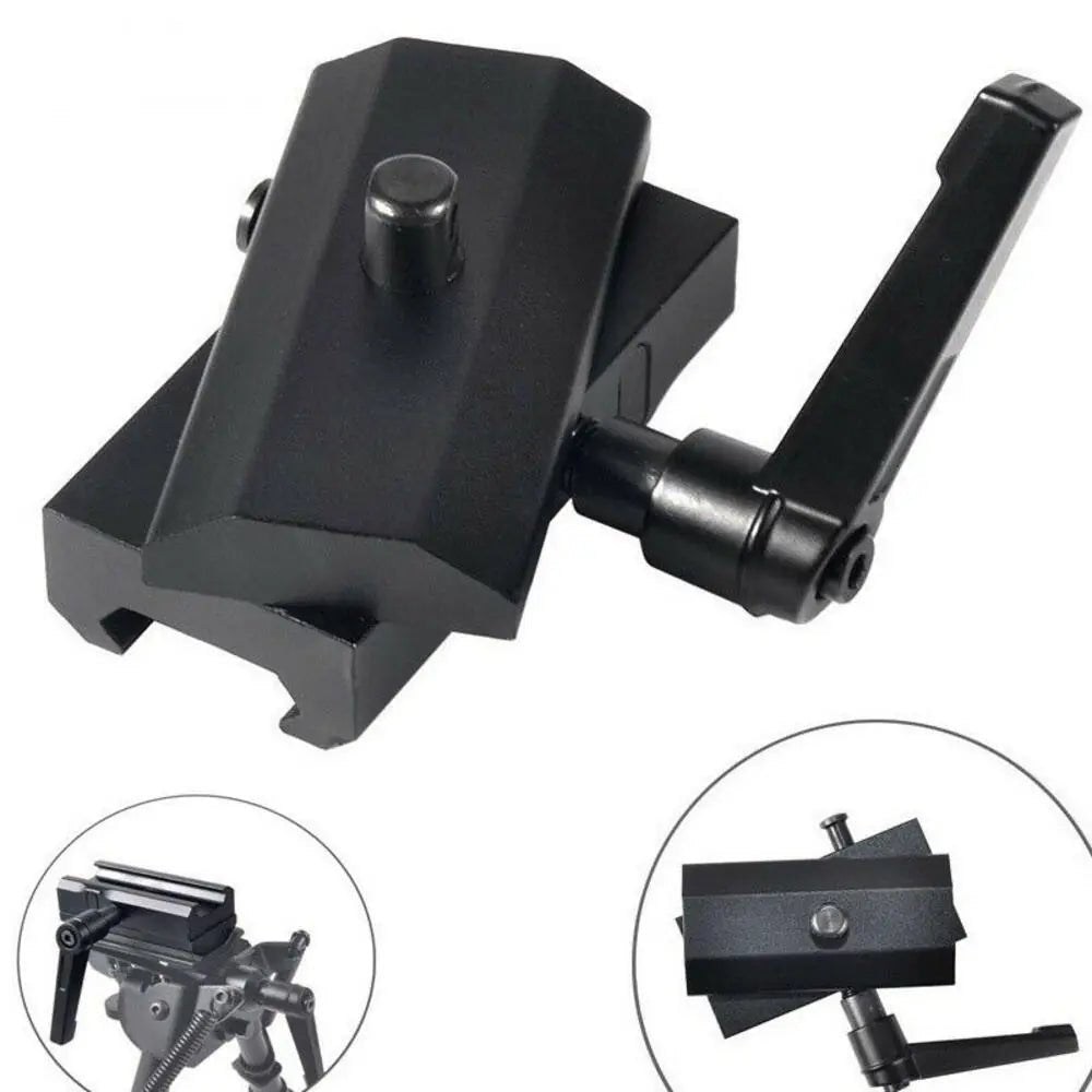 QD Picatinny tofot-adapter med 360° rotasjon - Lynxgear
