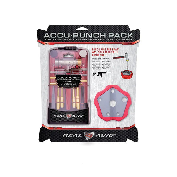 Real Avid Accu-Punch Hammer & Roll Pin Punch Set