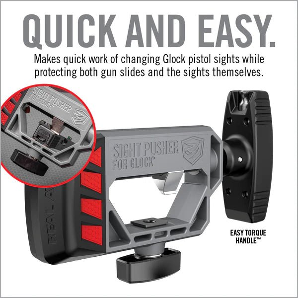 Real Avid Sight Pusher for Glock - Real Avid