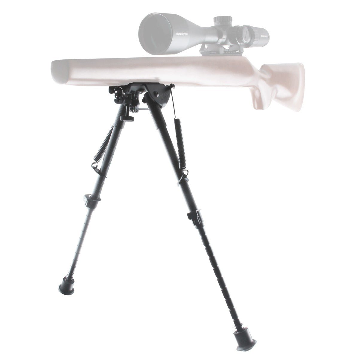 RokStad Carbon Fiber 9-13.5" Swivel Spring Bipod - Vector Optics