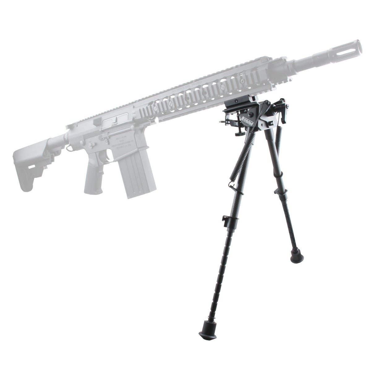 RokStad Carbon Fiber 9-13.5" Swivel Spring Bipod - Vector Optics