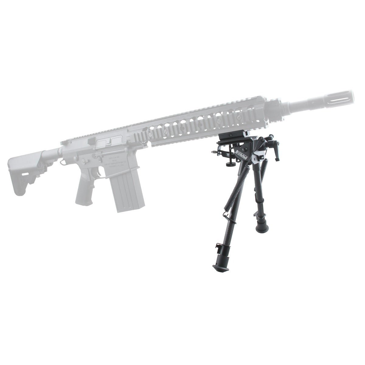 RokStad Carbon Fiber 9-13.5" Swivel Spring Bipod - Vector Optics