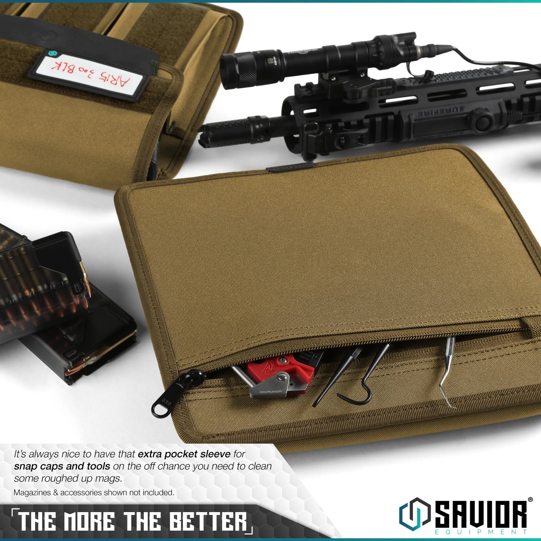 Savior Mag Buddy - Rifle Mag Pouch - 2 Pack - Savior