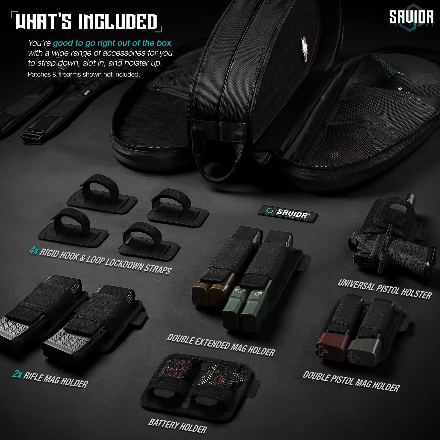 Savior Pro Touring Tennis Case - 30" Icon Variant - Savior