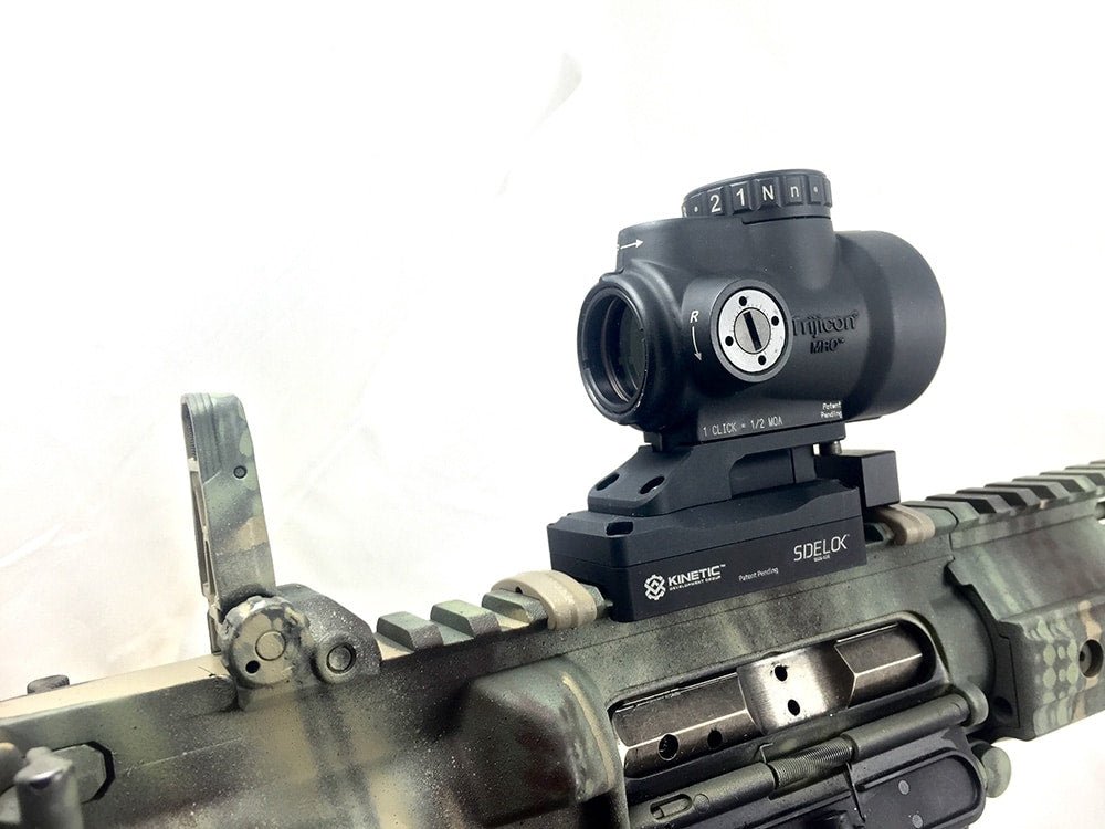 SIDELOK – Trijicon MRO Mount – Lower 1/3 Co - witness - Kinetic Development Group